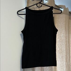 J. Crew Boatneck Linen Tank Top size M